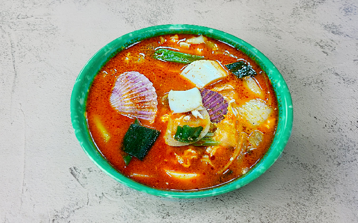 얼큰해물순두부찌개