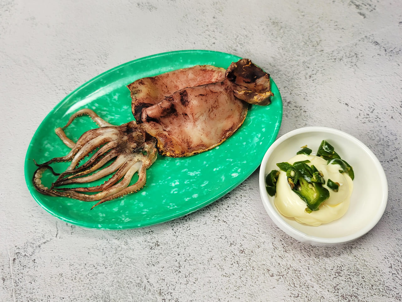 반건조오징어