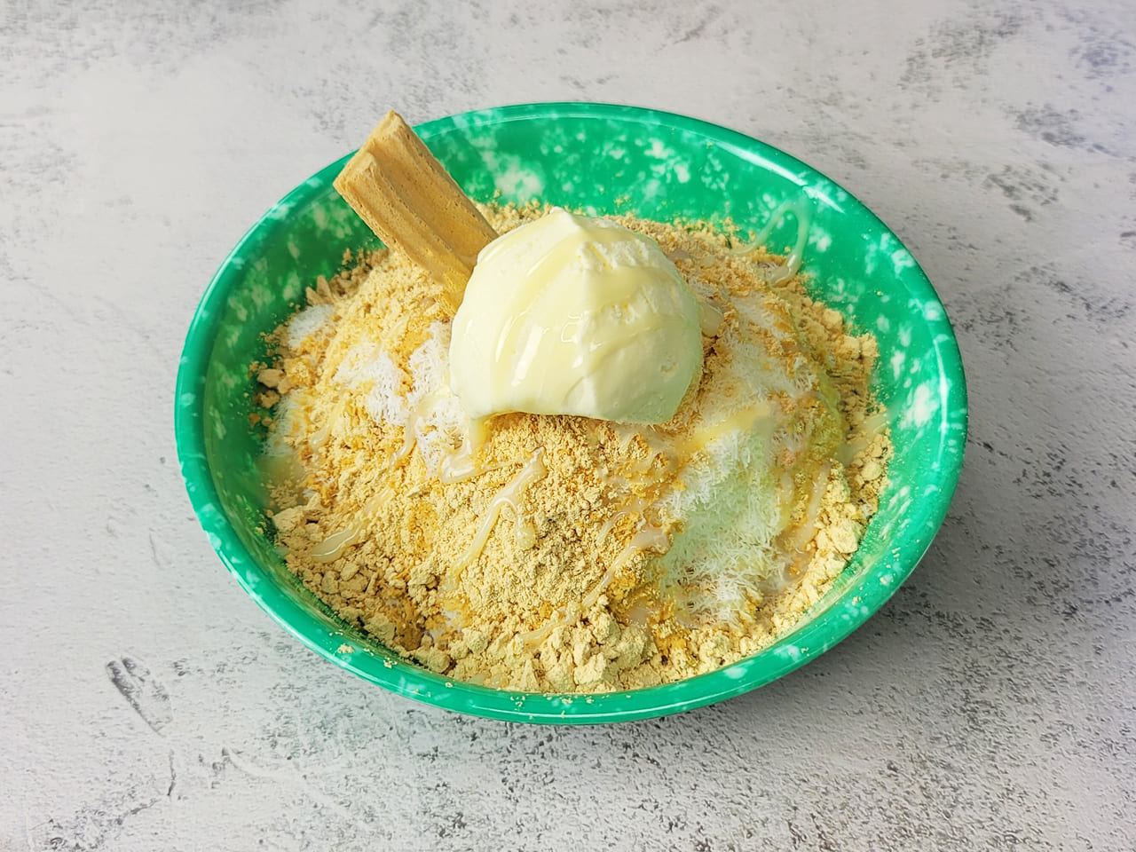 인절미눈꽃빙수